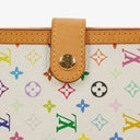 Louis Vuitton x Takashi Murakami White Monogram Multicolore Small Agenda/Notebook Cover