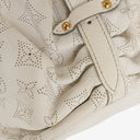 Louis Vuitton Mahina XL Leather White Monogram Shoulder Bag