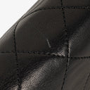 Chanel Medium Classic Single Flap Bag Black Quilted Lambskin With 24K Gold-Plated Hardware