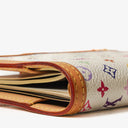 Louis Vuitton x Takashi Murakami White Monogram Multicolore Small Agenda/Notebook Cover