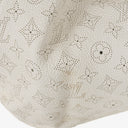 Louis Vuitton Mahina XL Leather White Monogram Shoulder Bag