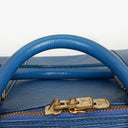 Louis Vuitton Keepall 60 Blue EPI Leather Travel Bag