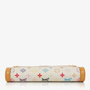 Louis Vuitton x Takashi Murakami White Monogram Multicolore Small Agenda/Notebook Cover