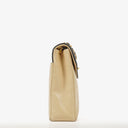 Chanel Bi-Color Black/Beige Quilted Lambskin Flap Bag