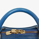 Louis Vuitton Keepall 60 Blue EPI Leather Travel Bag
