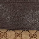 Gucci GG Beige/Brown Monogram Canvas Belt Bag