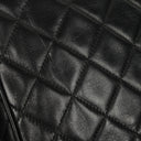 Chanel Vintage Camera Tassel Bag CC Front Pocket Black Quilted Lambskin