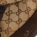 Gucci GG Beige/Brown Monogram Canvas Belt Bag