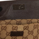 Gucci GG Beige/Brown Monogram Canvas Belt Bag