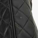 Chanel Vintage Camera Tassel Bag CC Front Pocket Black Quilted Lambskin
