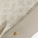 Louis Vuitton Mahina XL Leather White Monogram Shoulder Bag