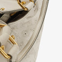 Louis Vuitton Mahina XL Leather White Monogram Shoulder Bag