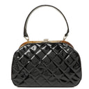 Chanel Vintage Handtag Svart Quilted Lammnappa Kelly-stil, 1996-1997