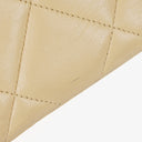 Chanel Bi-Color Black/Beige Quilted Lambskin Flap Bag
