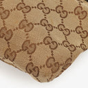 Gucci GG Beige/Brown Monogram Canvas Belt Bag