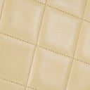 Chanel Bi-Color Black/Beige Quilted Lambskin Flap Bag