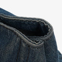 Prada Avio Denim Logo Tote Bag