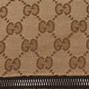 Gucci GG Beige/Brown Monogram Canvas Belt Bag