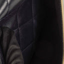 Chanel Bi-Color Black/Beige Quilted Lambskin Flap Bag