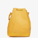 Louis Vuitton Noe Grande GM Yellow Epi Leather Shoulder Bag