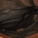Gucci Bamboo Top Handle GG Canvas Brown/Biege Hobo Bag