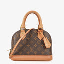 Louis Vuitton Alma BB Monogram Canvas Handbag