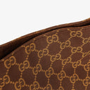 Gucci Bamboo Top Handle GG Canvas Brown/Biege Hobo Bag