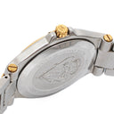 Gucci 9040M Round Stainless Steel Case With Gold-Tone Accents Watch