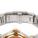 Gucci 9040M Round Stainless Steel Case With Gold-Tone Accents Watch
