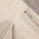 Chanel Taupe/Grey Nubuck Ultimate Stitch Accordion Flap Bag