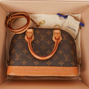 Louis Vuitton Alma BB Monogram Canvas Handbag