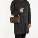 Louis Vuitton Pochette Accessoires Monogram Canvas Clutch Handbag