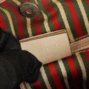 Sac hobo Gucci New Britt monogramme blanc cassé