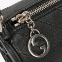 Gucci Black Leather Blondie Mini Barrel Bag