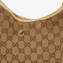 Sac hobo Gucci New Britt monogramme blanc cassé