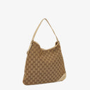 Sac hobo Gucci New Britt monogramme blanc cassé