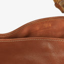 Gucci Bamboo Top Handle Brown Leather Hobo Bag