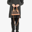 Louis Vuitton Alma BB Monogram Canvas Handbag