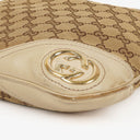Sac hobo Gucci New Britt monogramme blanc cassé