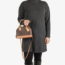 Louis Vuitton Alma BB Monogram Canvas Handbag
