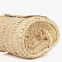 Celine Classic Panier Triomphe Neutral/Brown Raffia Basket Bag