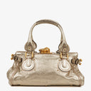 Chloe Paddington Bronze Metallic Leather Bag