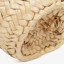 Celine Classic Panier Triomphe Neutral/Brown Raffia Basket Bag