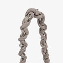 Chanel Taupe/Grey Nubuck Ultimate Stitch Accordion Flap Bag