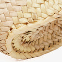 Celine Classic Panier Triomphe Neutral/Brown Raffia Basket Bag