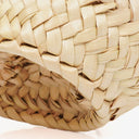 Celine Classic Panier Triomphe Neutral/Brown Raffia Basket Bag