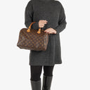 Louis Vuitton Speedy 30 Monogram Canvas Handbag