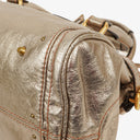 Chloe Paddington Bronze Metallic Leather Bag