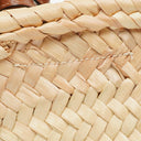 Celine Classic Panier Triomphe Neutral/Brown Raffia Basket Bag
