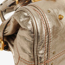 Chloe Paddington Bronze Metallic Leather Bag